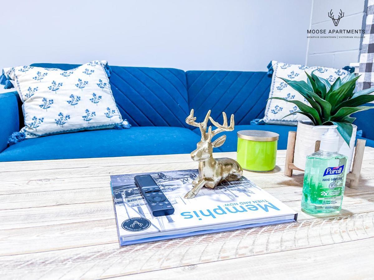 The Moose #8 - Modern Luxe Loft With King Bed & Free Parking & Wifi Leilighet Memphis Eksteriør bilde