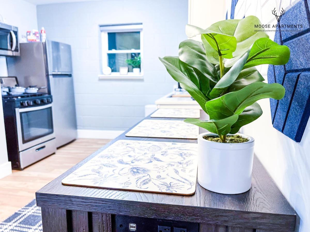 The Moose #8 - Modern Luxe Loft With King Bed & Free Parking & Wifi Leilighet Memphis Eksteriør bilde