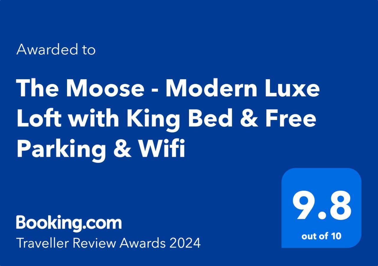 The Moose #8 - Modern Luxe Loft With King Bed & Free Parking & Wifi Leilighet Memphis Eksteriør bilde
